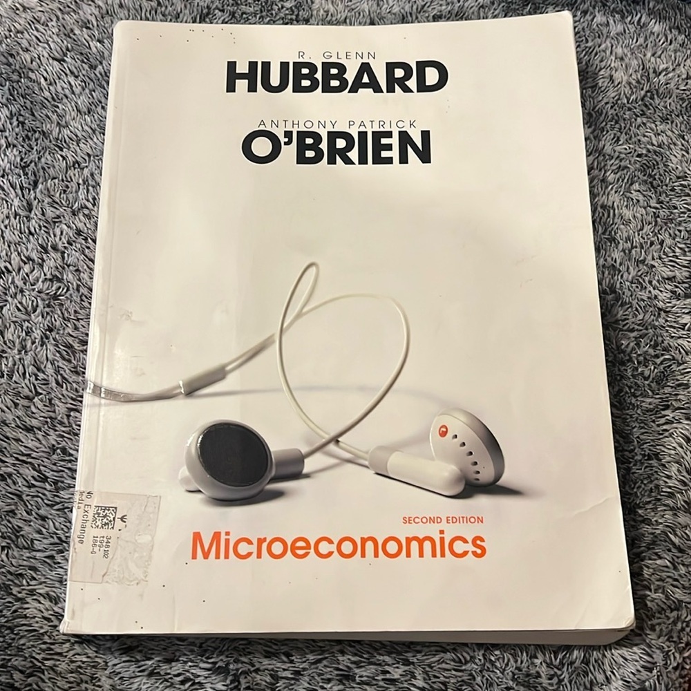 Myeconlab Ser.: Microeconomics by R. Glenn Hubbard and Anthony Patrick Second - Picture 1 of 2
